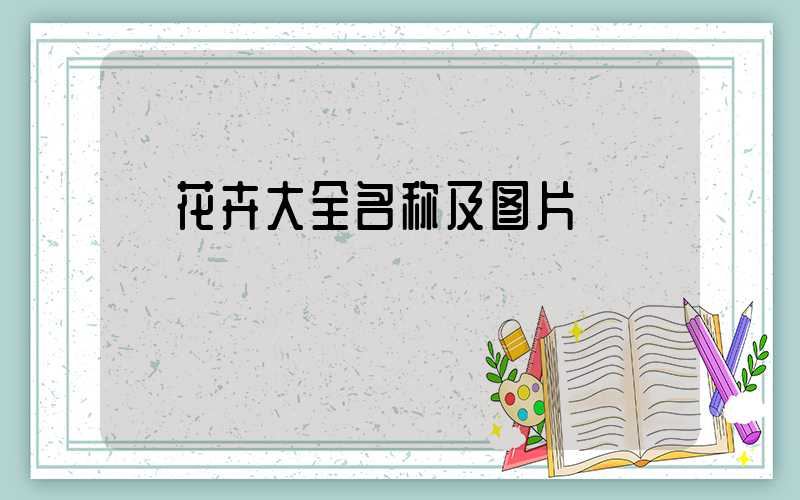  花卉大全名称及图片